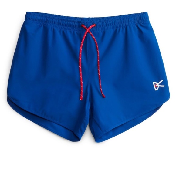 District Vision Spino 5” Training Shorts Ocean Blue - Picture 1 of 12